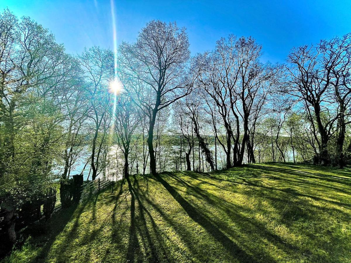 100M2 Fewo Im Haus Am See Mit Garten Bei Potsdam Schwielowsee Eksteriør bilde